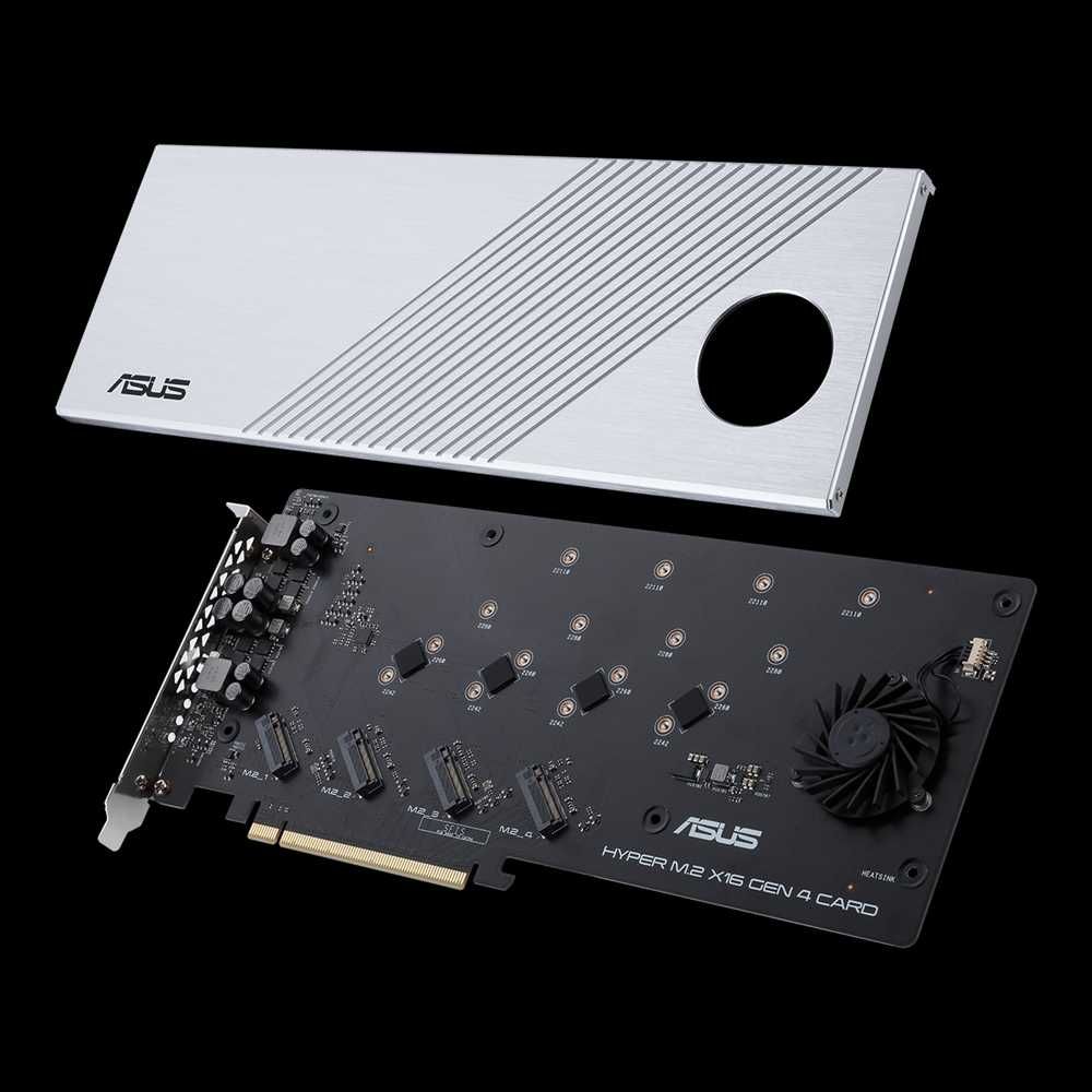 Asus Hyper M.2 x16 GEN 4 карта за NVME SSD