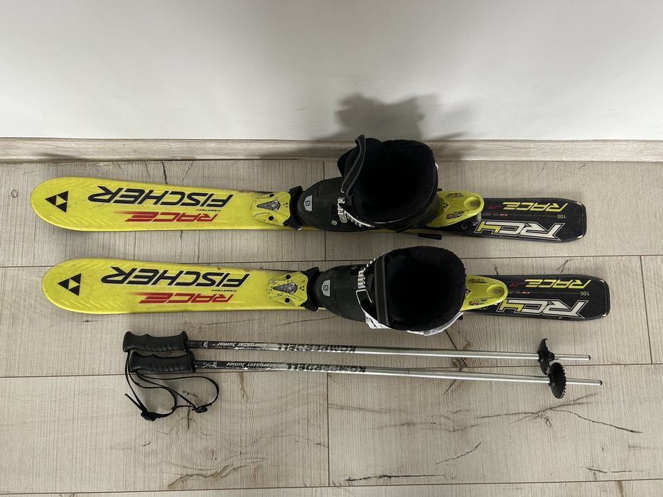 Schiuri fischer 100 cm, clapari 20-20,5, bete 80 cm