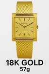 Jaeger-LeCoultre Tank 18K златен часовник, 57 г, 19 см – Swiss Made