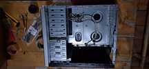 Carcasa Asus+cd writer LG