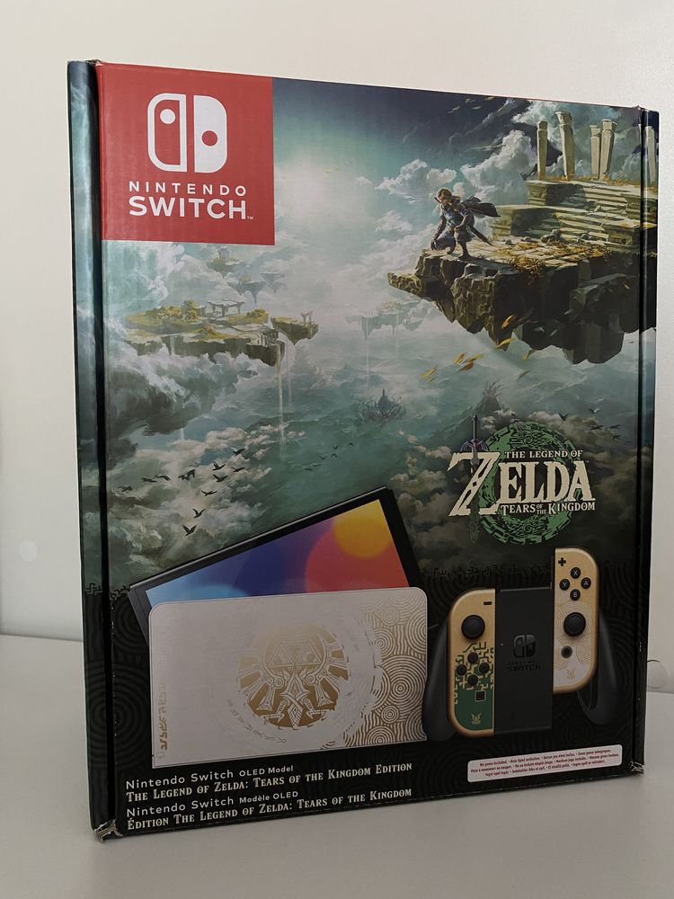 Продам новый Nintendo switch oled The Legend of Zelda Edition