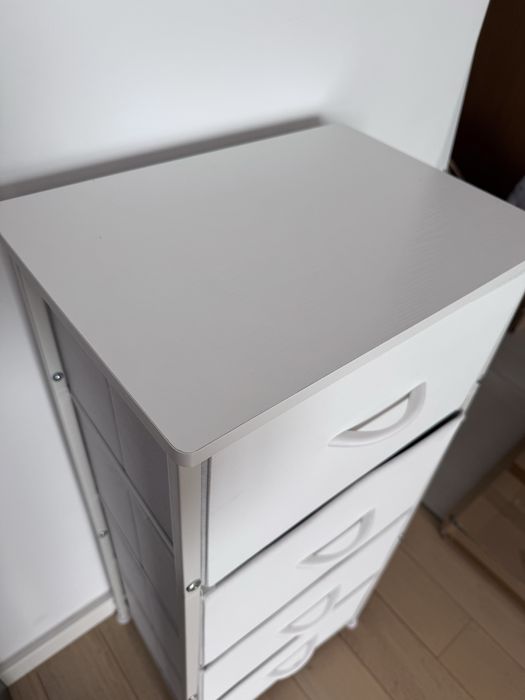 Comoda cu 4 sertare din material textil - Noua in cutie