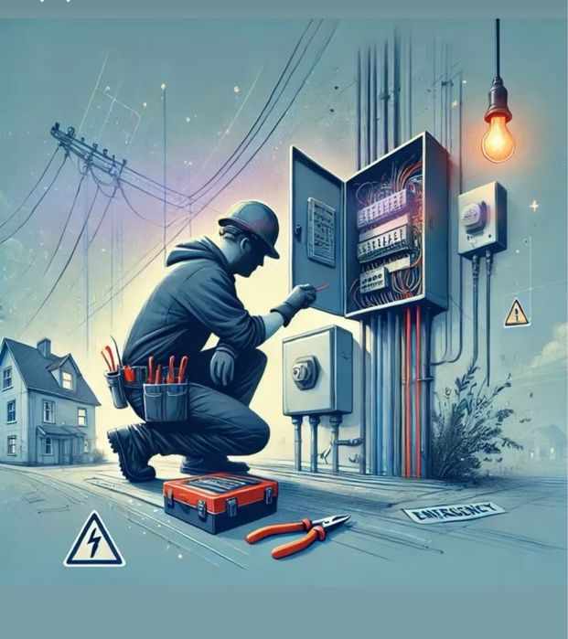 Электрик 24/7, электромонтажные работы любой сложности