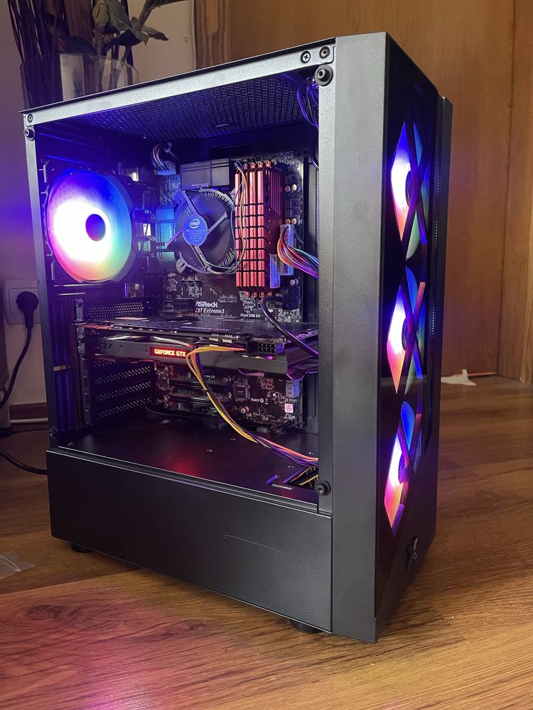 Геймърски компютър/ I5 4670K/16GB/GTX 1070 8GB/512GB SSD