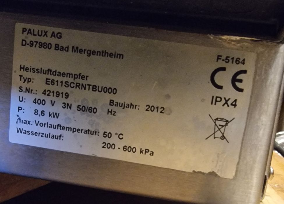 Cuptor electric gastronomic Palux 2012