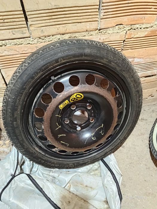 Резервна гума 16" тип Патерица за Опел/Opel  5x110