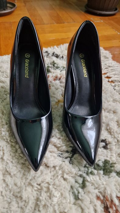Pantofi damă negrii