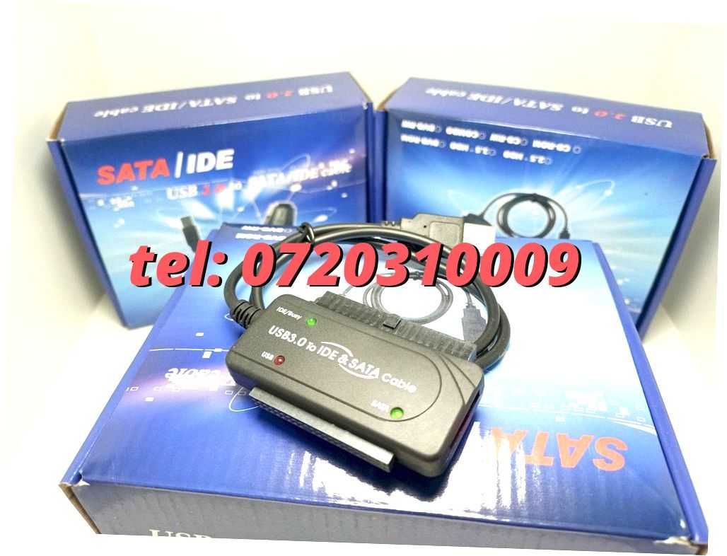 Adaptor Pentru Hard Diskuri Idesata La Usb 2 Si 3 Cu Alimentare P
