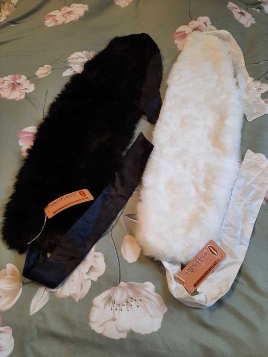 Меховая накидка на платье - Болеро