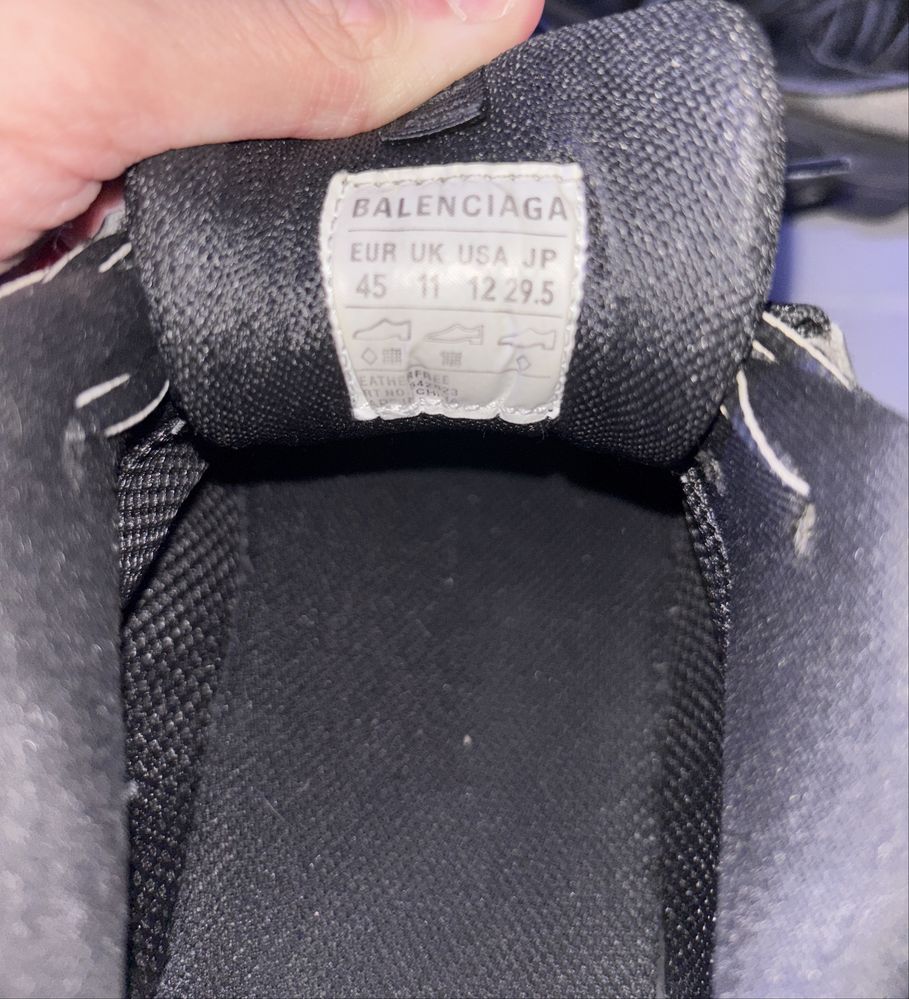 Balenciaga Track Negri 45 marimea 45