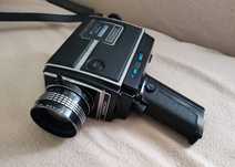 Camera video film Super 8 Chinon 605 S Direct Sound + geanta