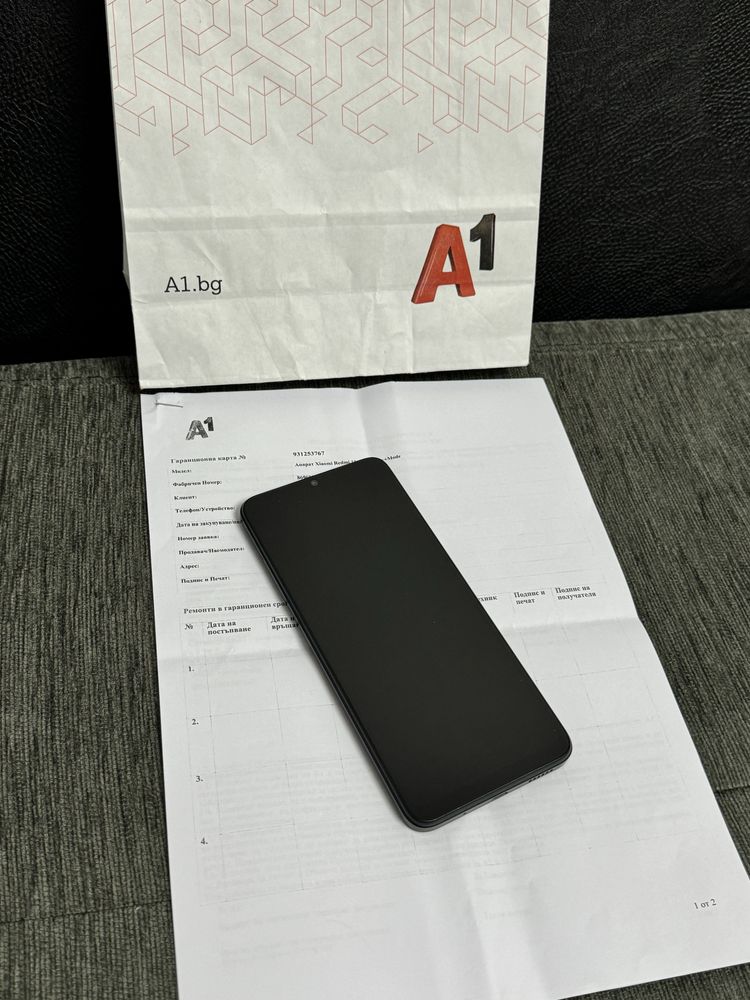 ЧИСТО НОВ 32GB Xiaomi Redmi 12C + ttec Гаранция A1 2026г. Gray / Сив