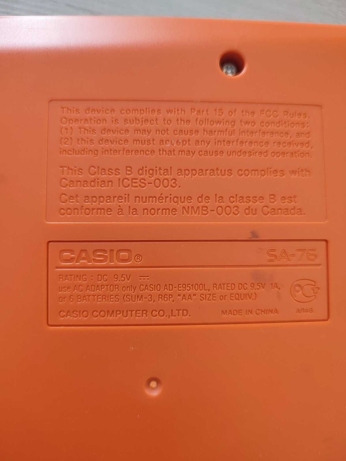 Детско пиано, синтезатор Casio