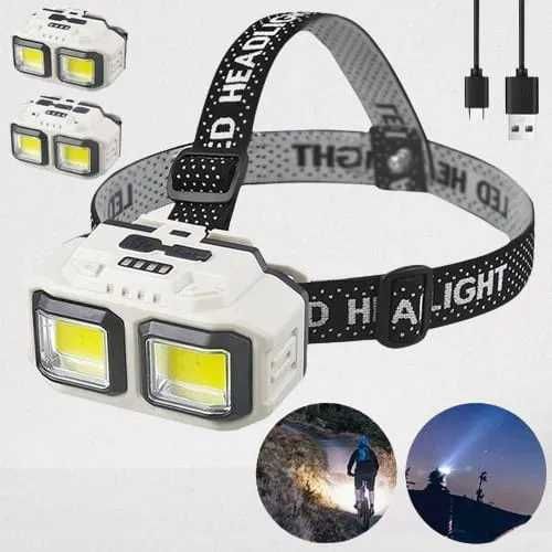 Професионален LED челник HX816S сUSB‑C зареждане,сензорно управление 4