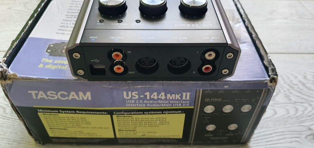 Interfata audio Tascam US-144 MK2 USB