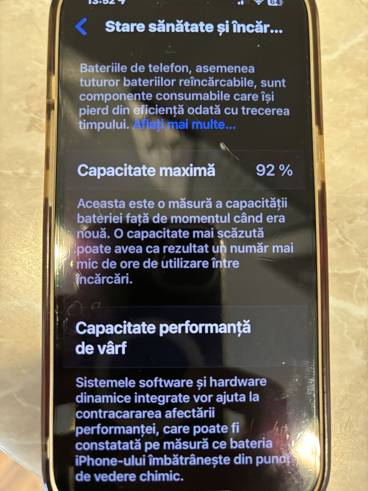 Iphone 13 verde 128 gb impecabil