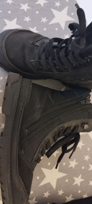 Детски кожени боти