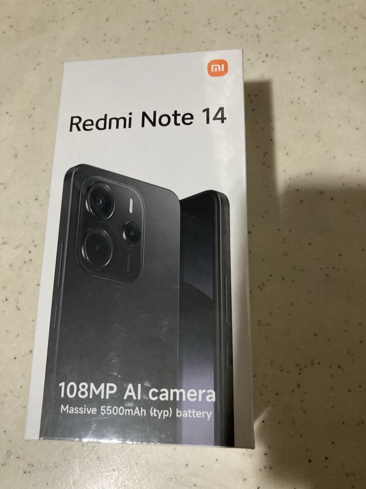 Redmi Note 14 6/128 gb Midnight Black