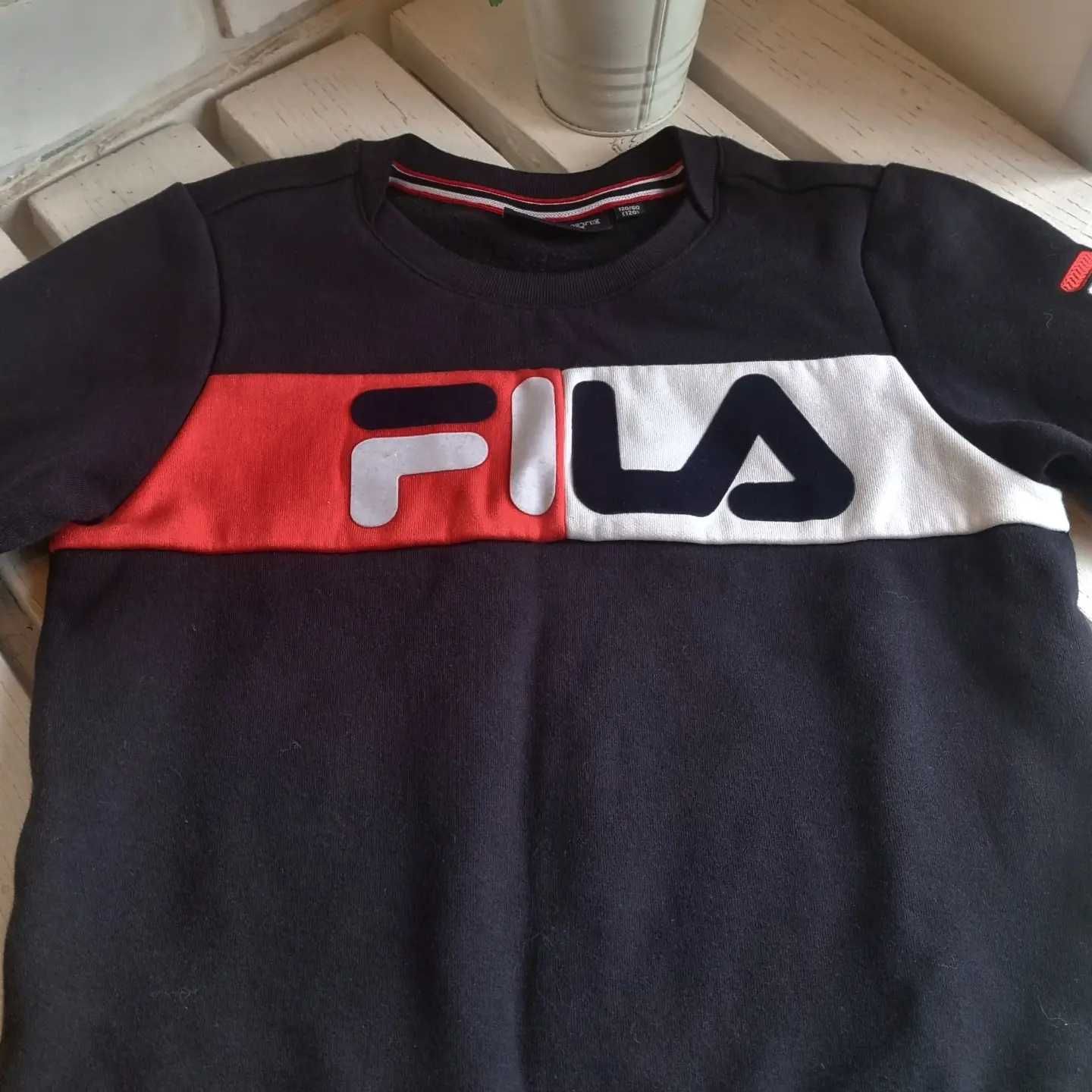 Детска блуза FILA WHITE LINE 120см