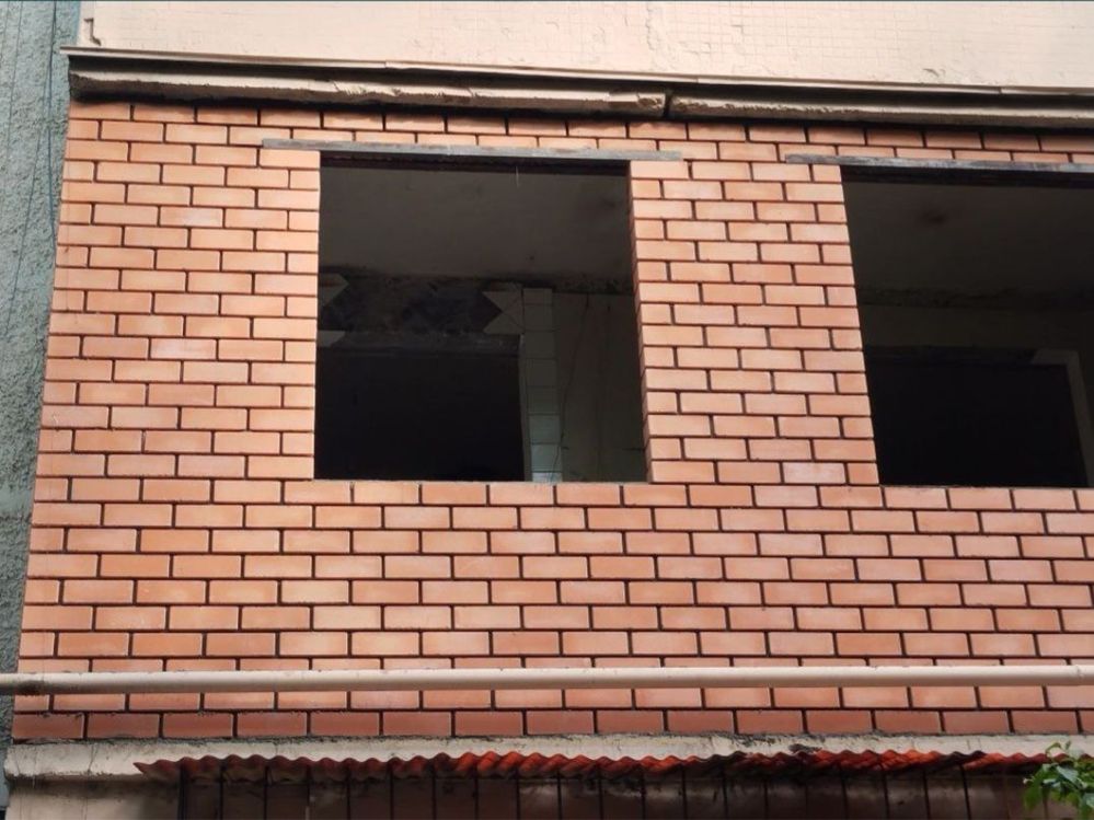 Кладка балкон balkonga gʻisht teramiz sifatli