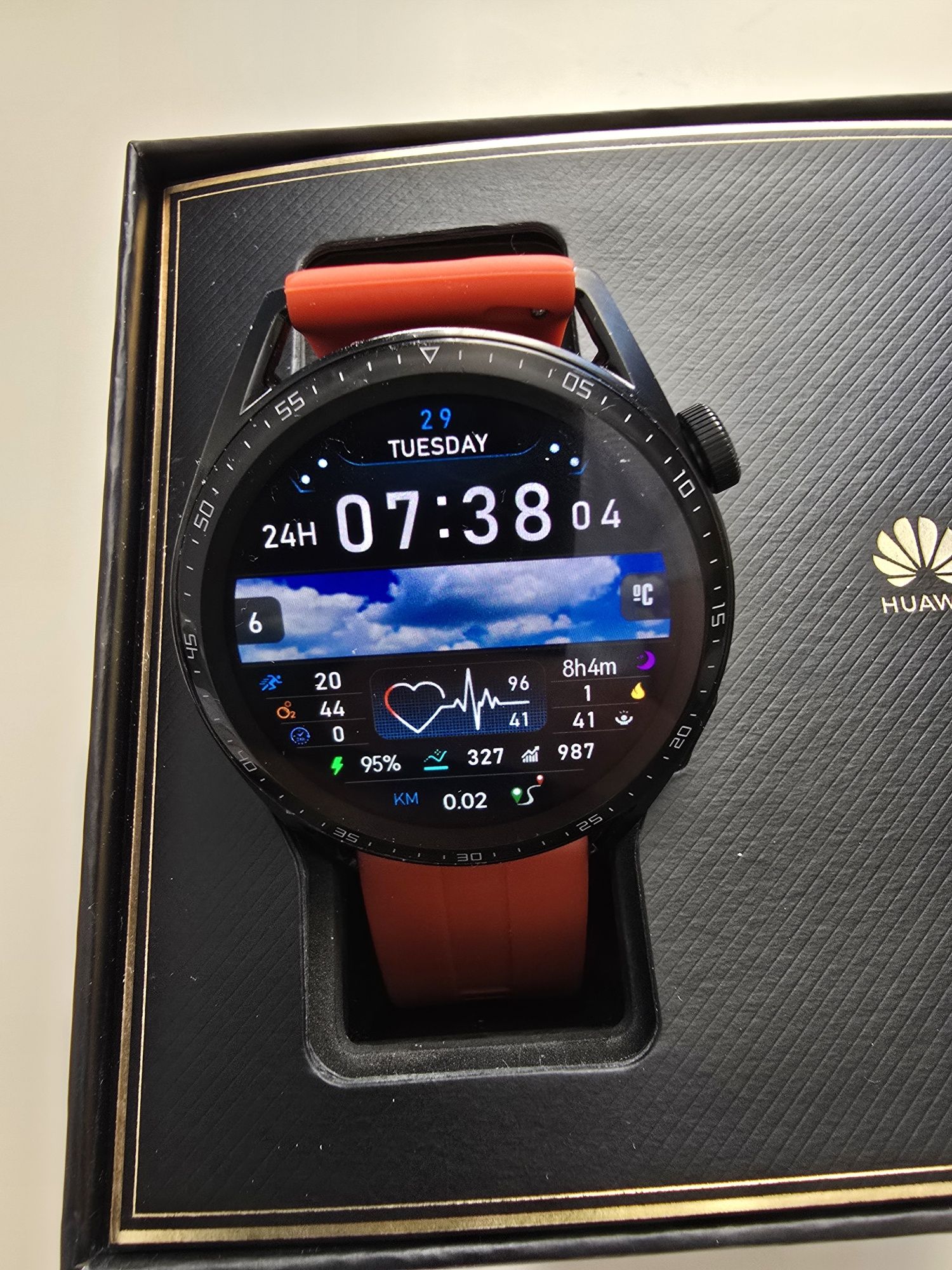 Vand Huawei GT3 watch