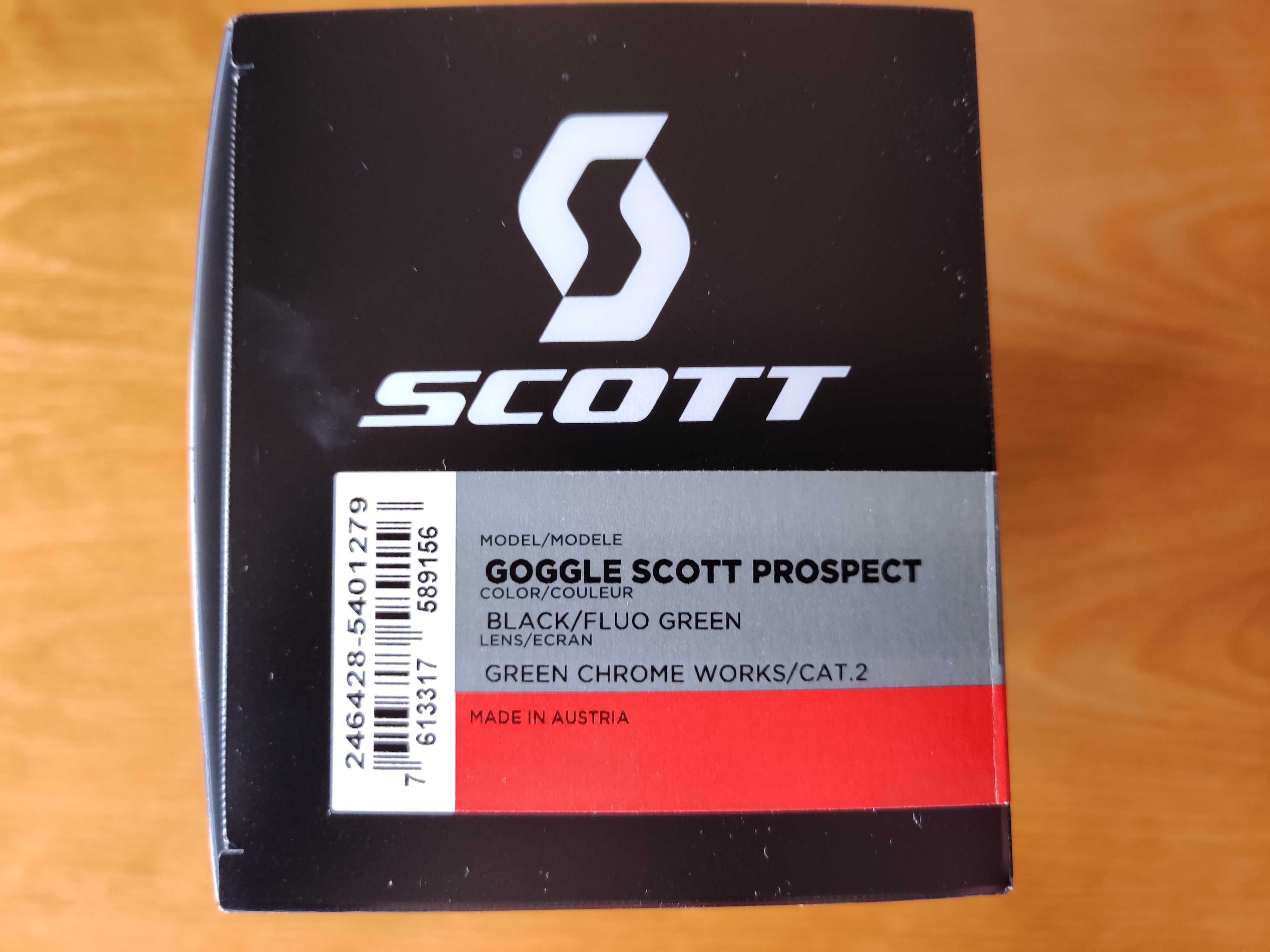 Нова маска за велосипед/колело Scott Prospect Google