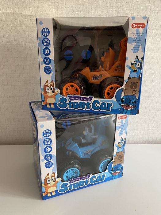 Луда кола Каскадьор с Блуи/Бинго със зареждаща се батерия