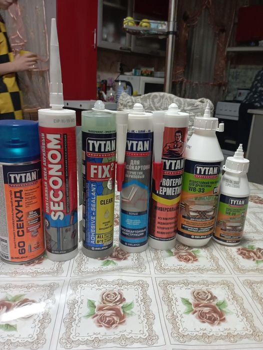 Клей, герметик, пена