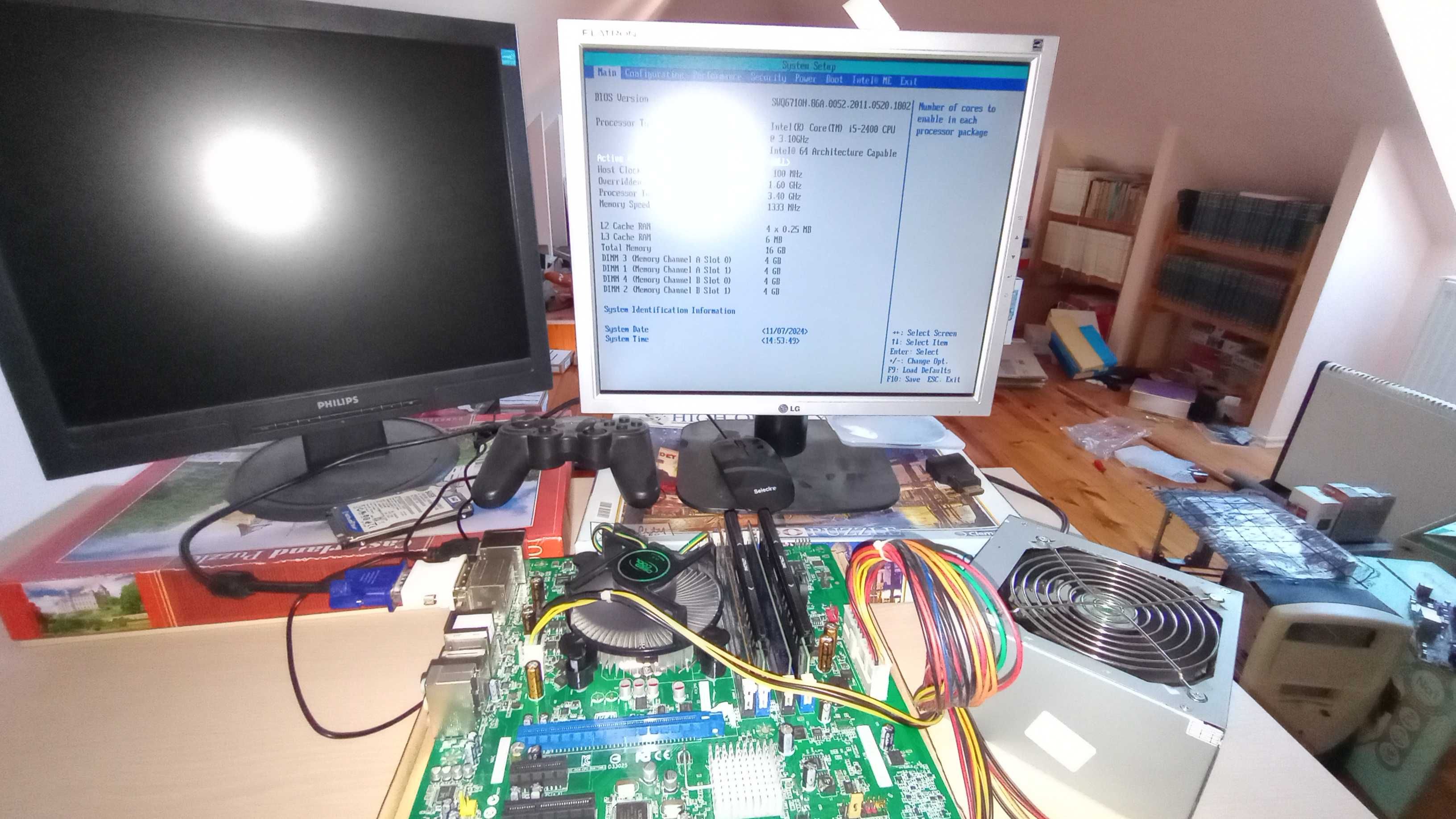 Kit Intel Core i5 2400 (placa de baza, CPU, cooler)