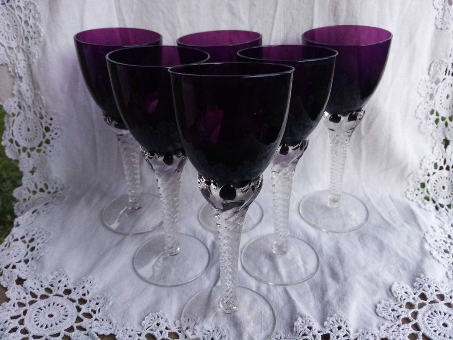 * МУРАНО * - винтидж сервиз за вино !