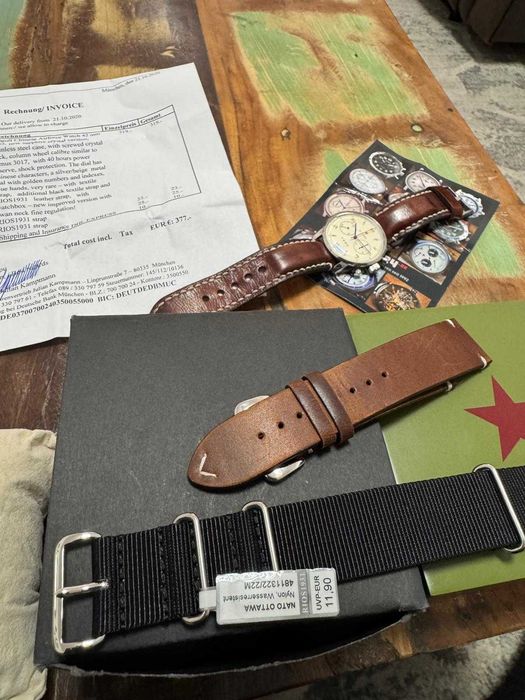Ceas Red Star Chronograph Seagull Chinese Airforcewatch ST19