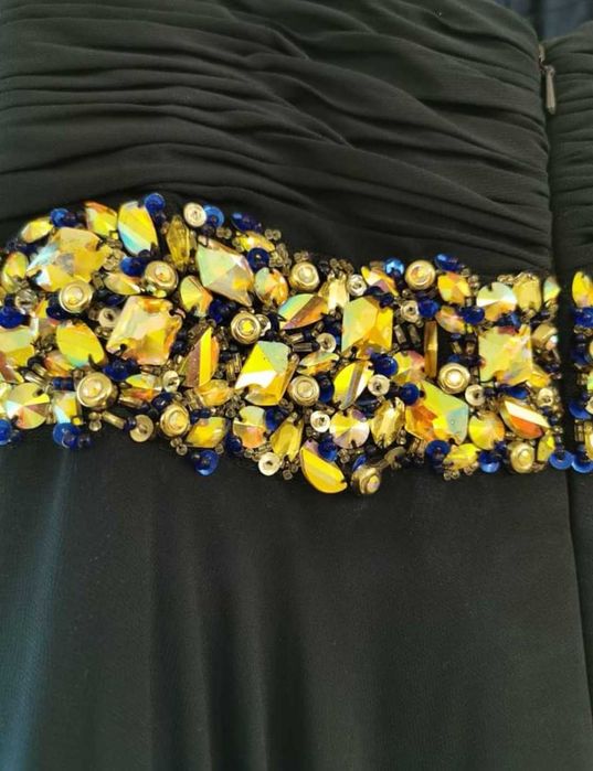 Rochie Unique marime 40, cu cristale swarowski