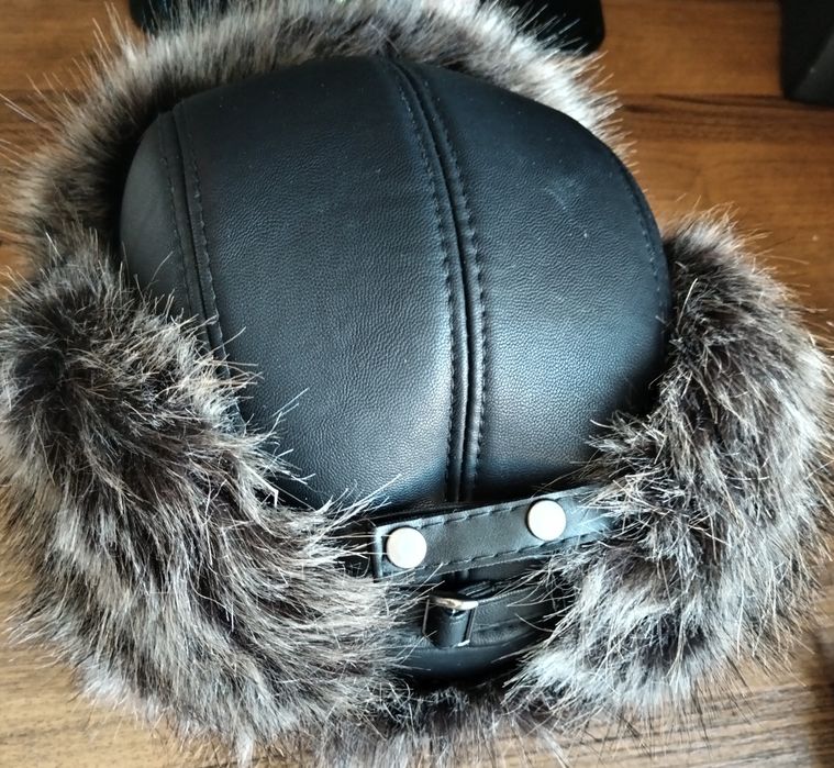 Зимняя ушанка мужская