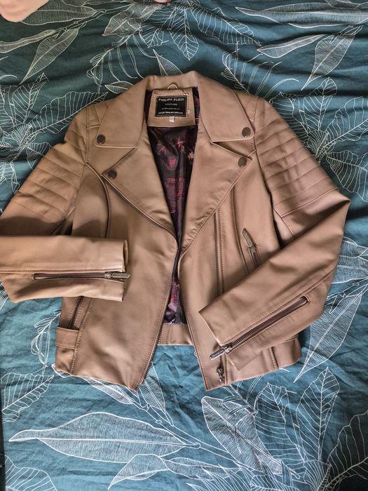 Естествена кожа яке