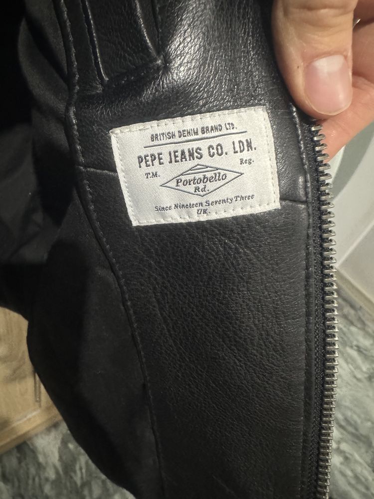 Мъжко кожено яке Pepe Jeans