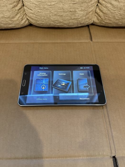 Tableta BMW Seria 7 G11 G12 (Tableta cotiera)