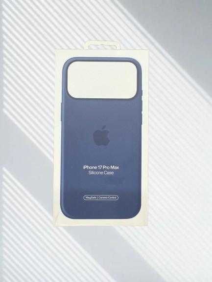 Husa iPhone 17 Pro Max Apple Silicon MagSafe Anchor Blue