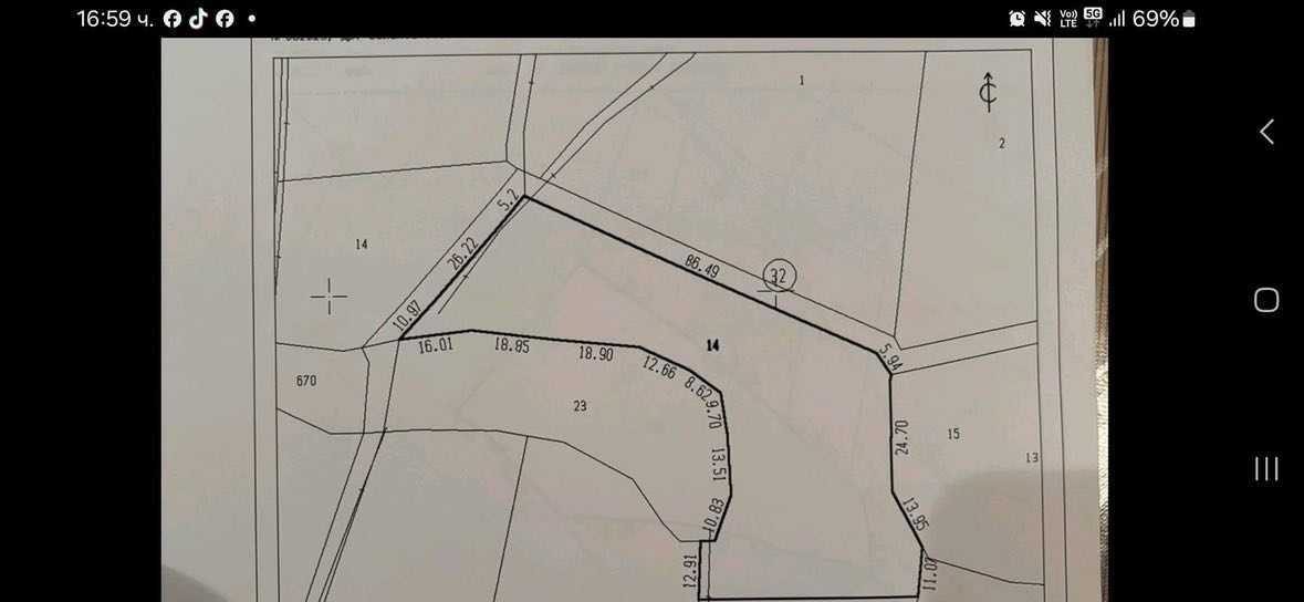 Продава се парцел