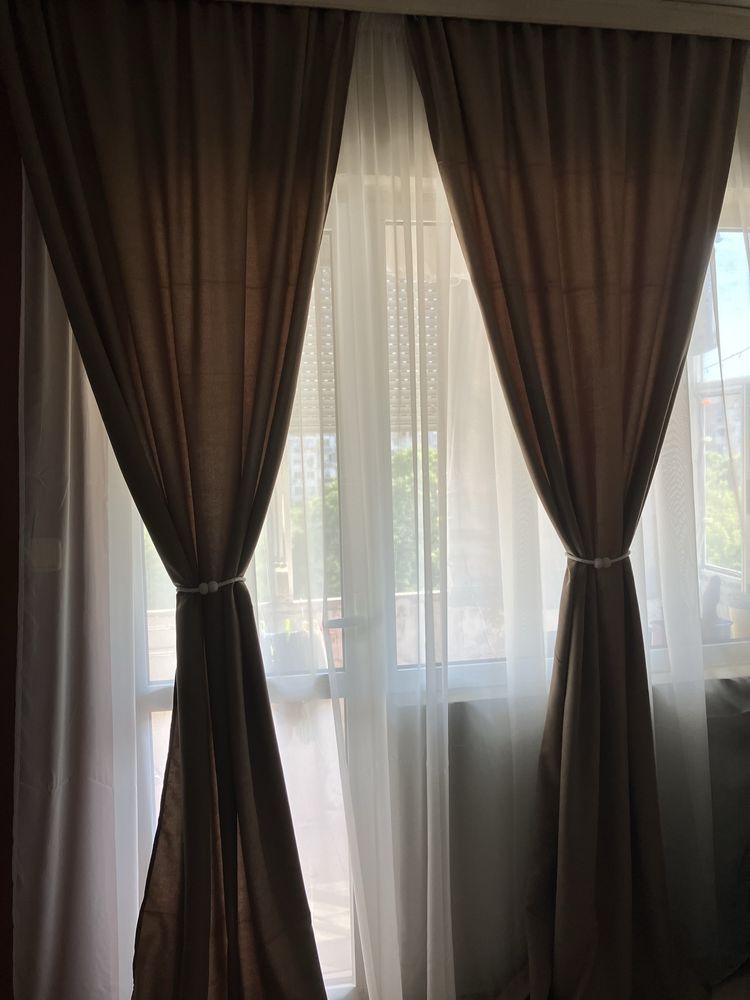 Плътни завеси комплект