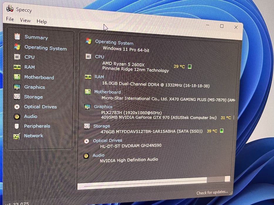 Desktop Gaming MSI X470 Gaming Plus Ryzen 5 2600X Six Core Processor