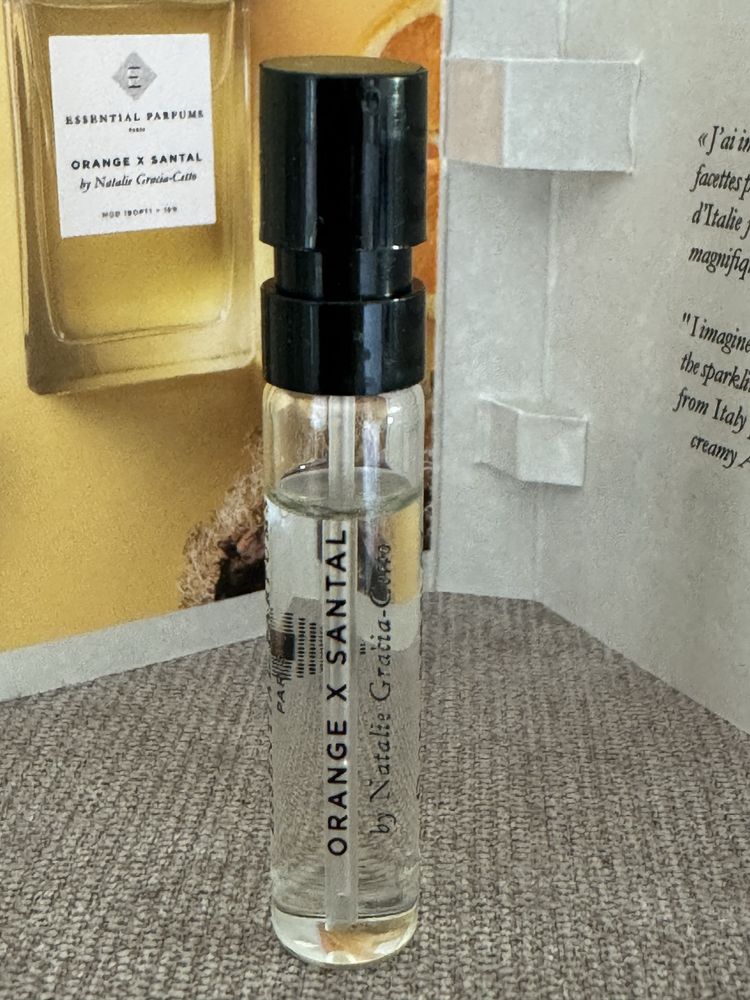 Парфюмна мостра Essential Parfums -Orange X Santal
