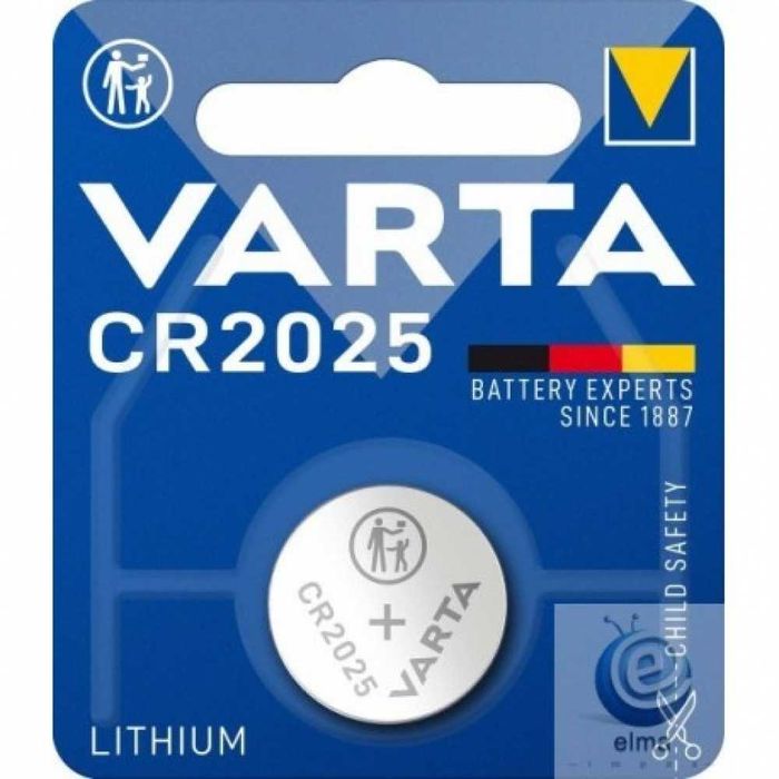 Baterie litiu Varta CR2025 3V, 170mAh