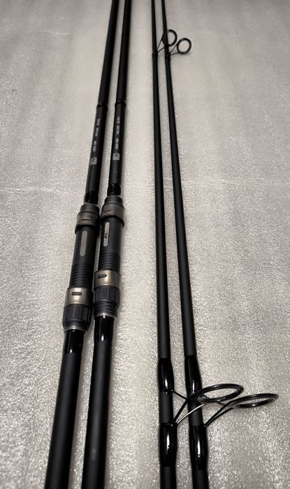 SET 2 Lansete FL EXCIA 3.90m 3.5lbs 2seg +  2 Mulinete Eastshark 10000