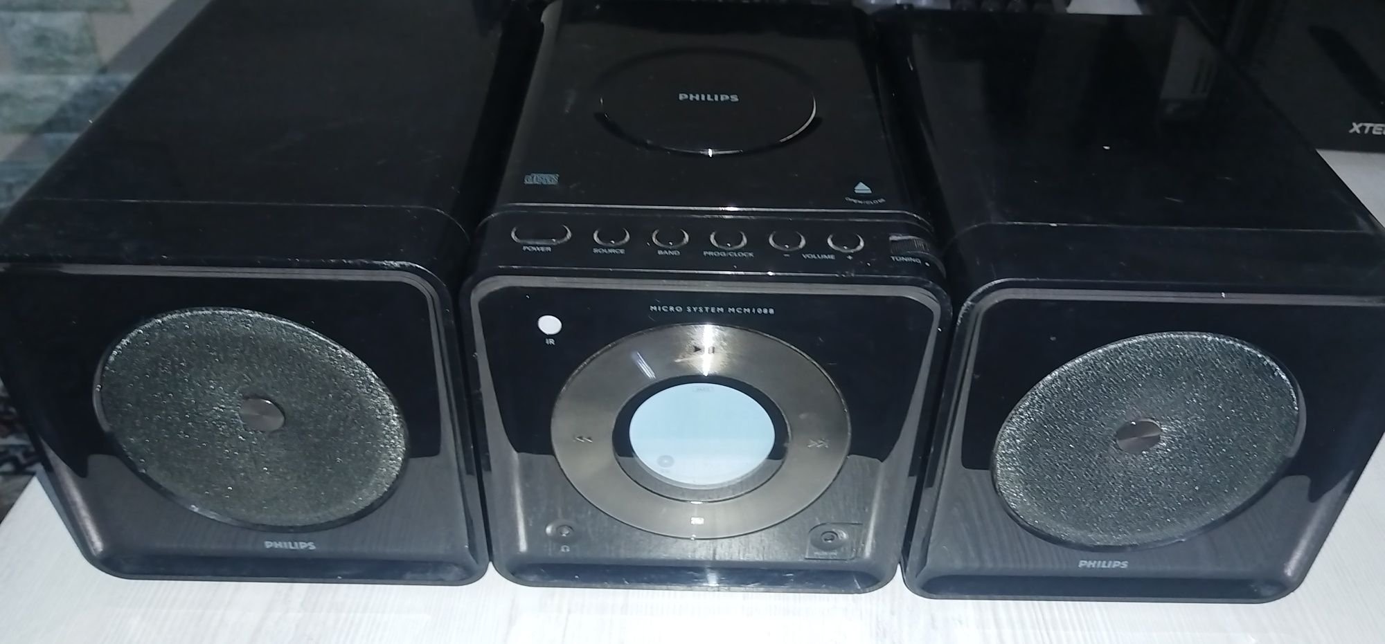 Philips micro hi-fi system mcm108b