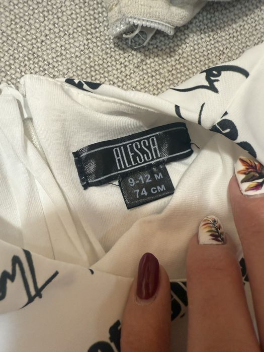 Рокля алесса мини 9-12 месеца