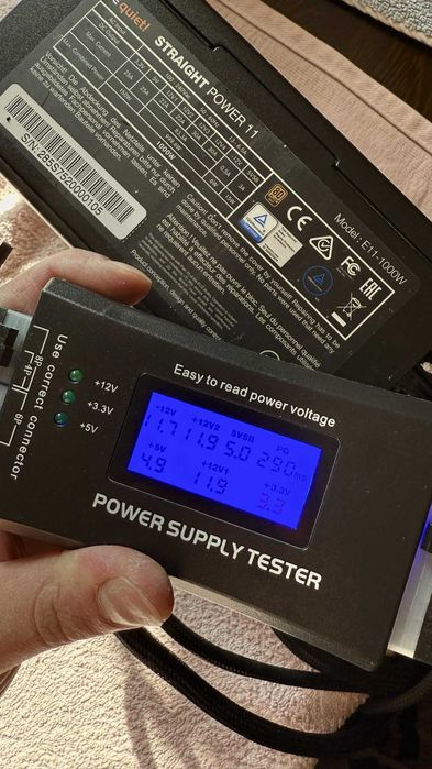 Захранване PSU be quiet Straight power 11 1000W 80+ Gold всички кабели