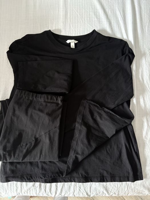 Set haine gravide negru H&M Mama si LQ Maternity marimea L