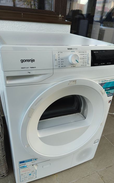 Uscator de rufe gorenje 7kg pompa de caldura A++