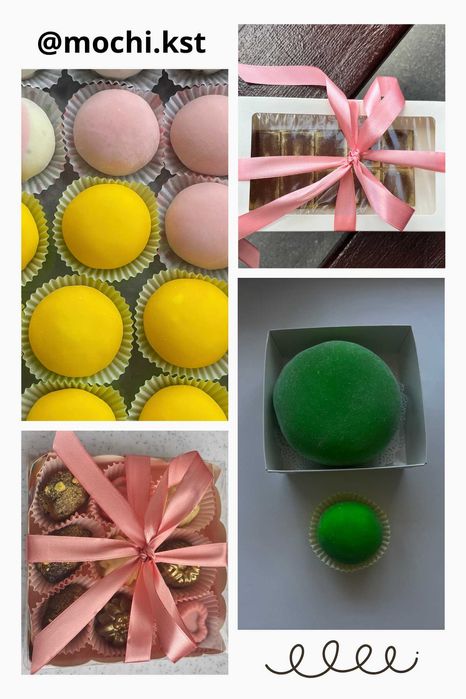 Авторские моти, бенто моти, дубайский шоколад, сладкие подарки