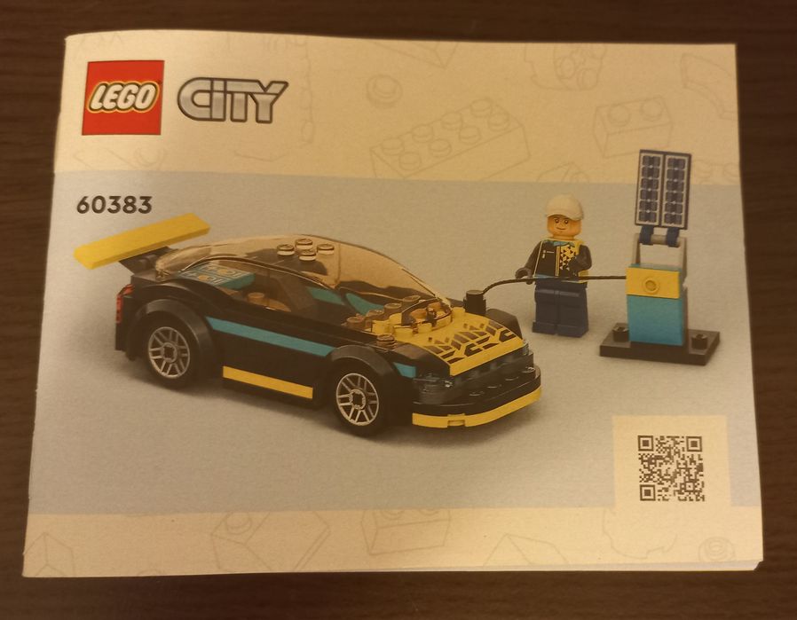 Lego City 60383 Mașină Sport Electrica